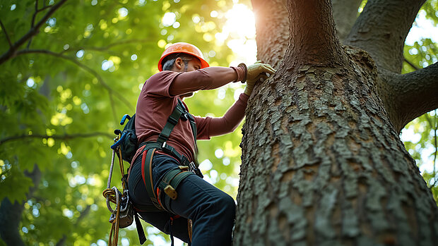 Baumpflege mit der Seilklettertechnik (SKT)